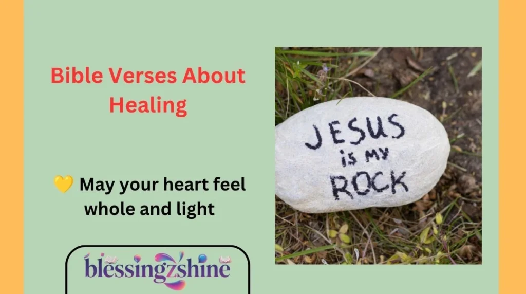 Bible Verses About Healing