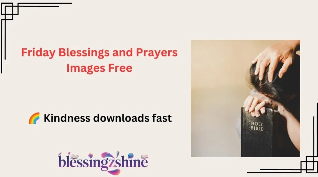 Friday Blessings and Prayers Images Free