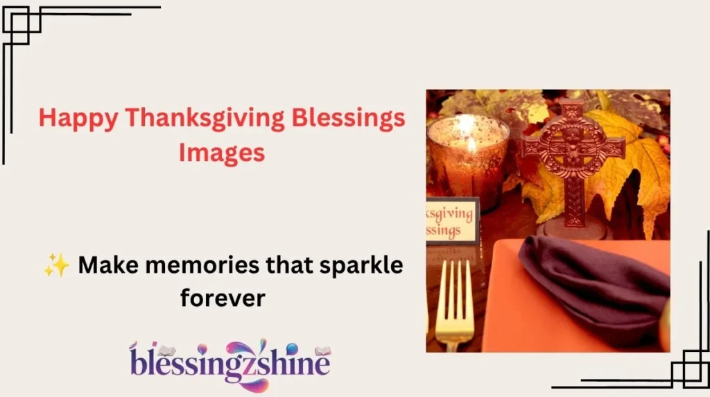 Happy Thanksgiving Blessings Images