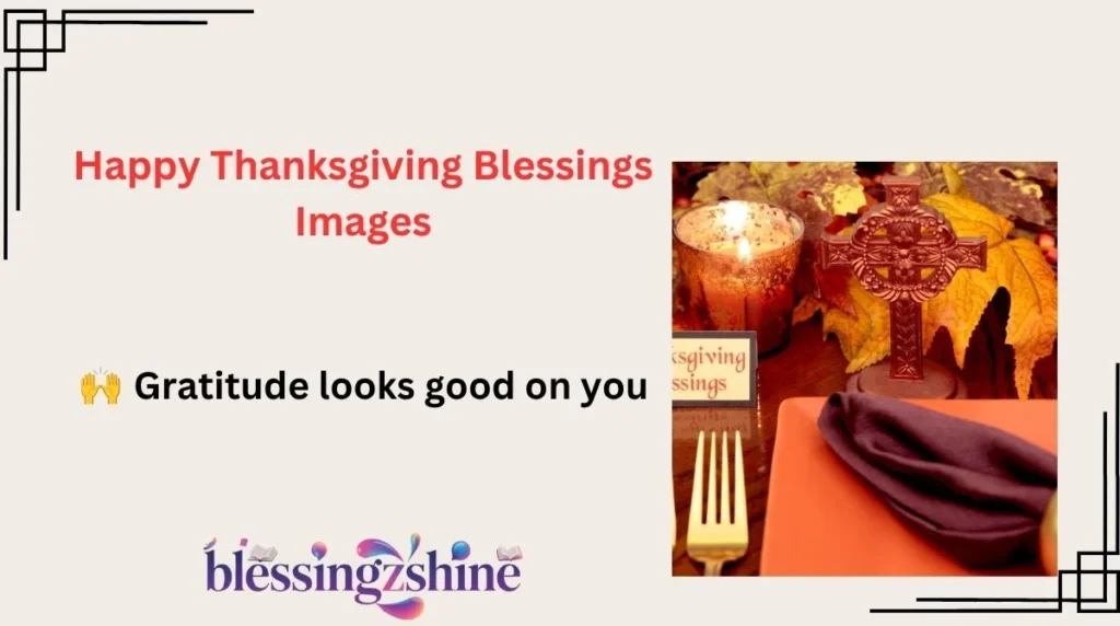 Happy Thanksgiving Blessings Images