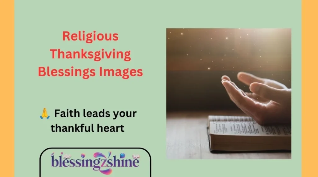 Religious Thanksgiving Blessings Images