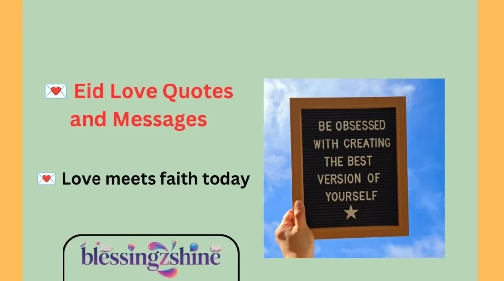 💌 Eid Love Quotes and Messages