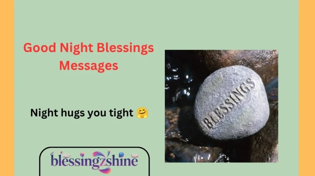 Good Night Blessings Messages