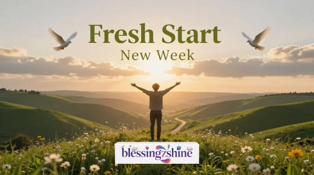 New Week Blessings to Start Fresh 2026 Quotes