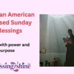 African American Blessed Sunday Blessings