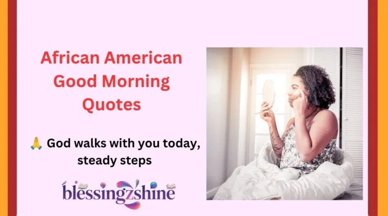 African American Good Morning Quotes