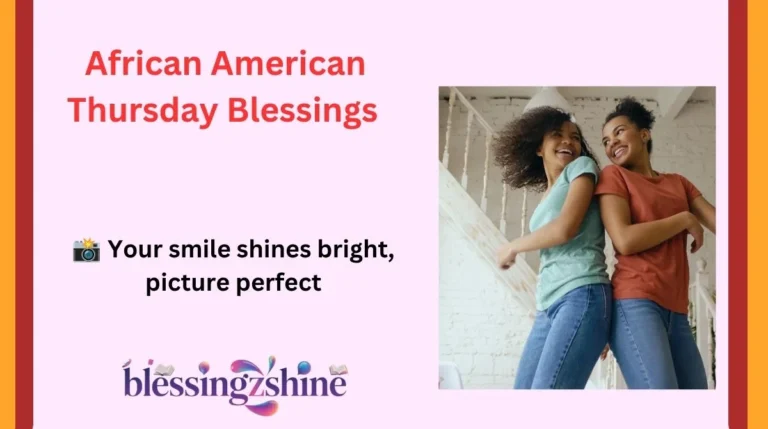 African American Thursday Blessings