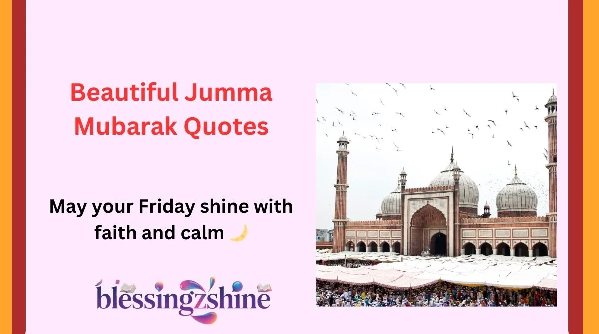 Beautiful Jumma Mubarak Quotes