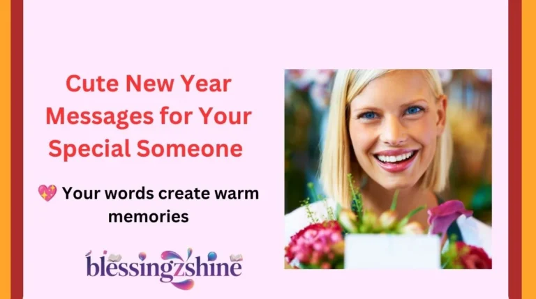 Cute New Year Messages for Your Special Someone