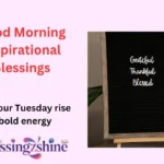 Good Morning Inspirational Blessings