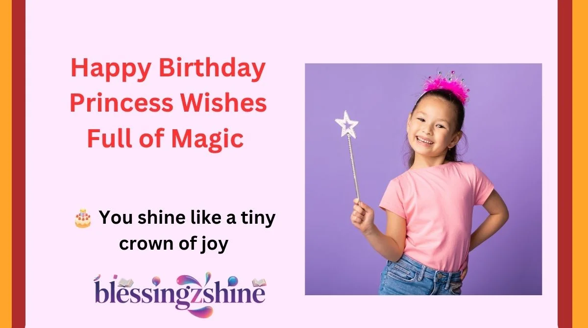 Happy Birthday Princess Wishes Full of Magic