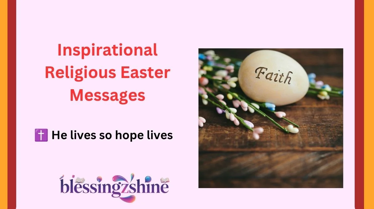 Inspirational Religious Easter Messages