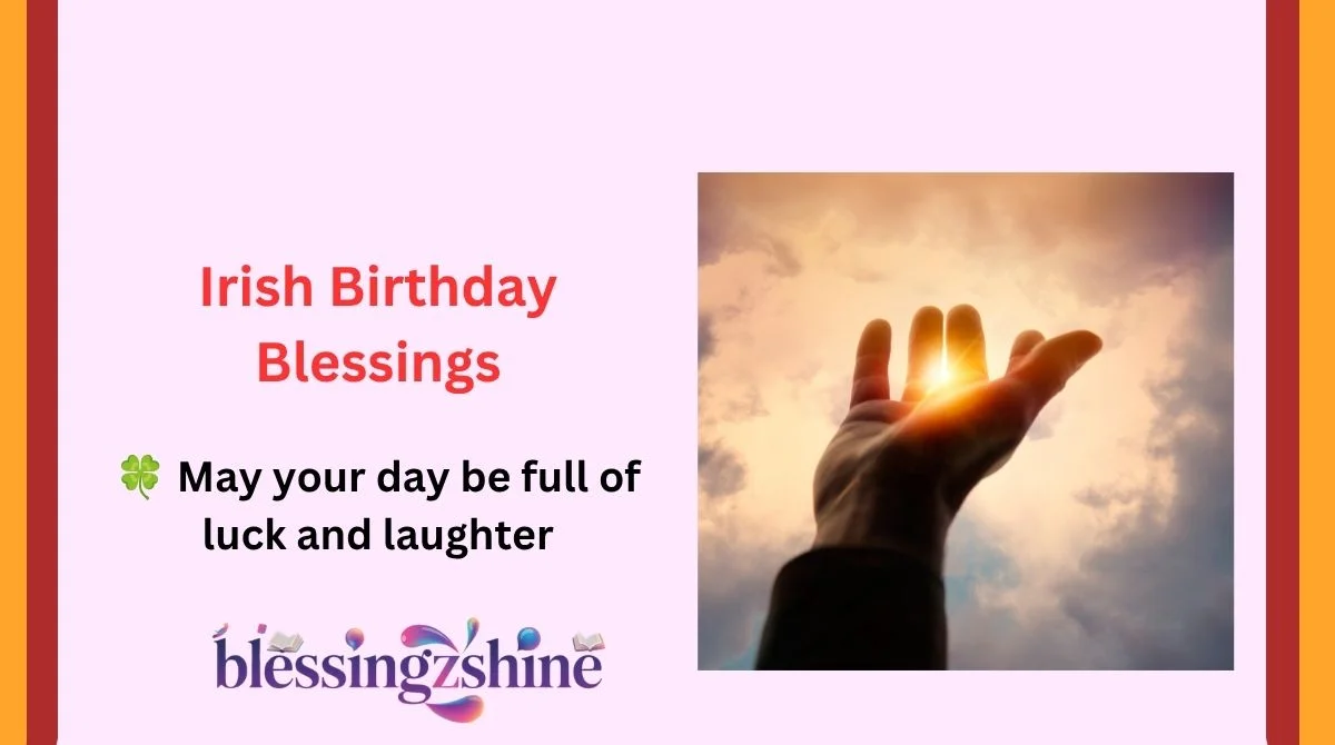 Irish Birthday Blessings