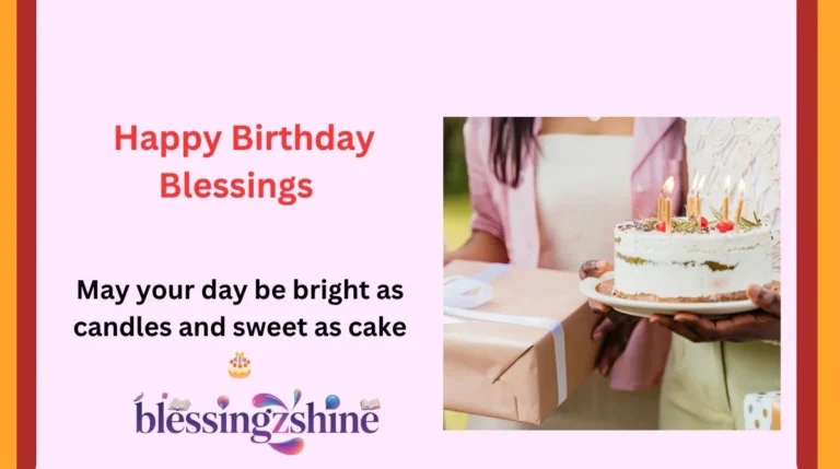 Happy Birthday Blessings