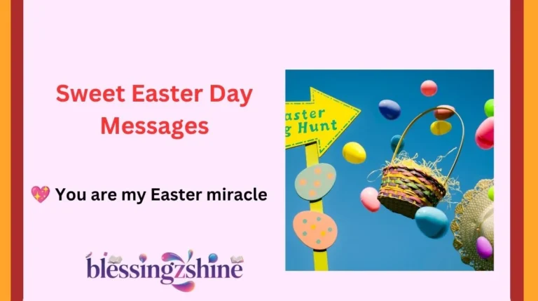 Sweet Easter Day Messages