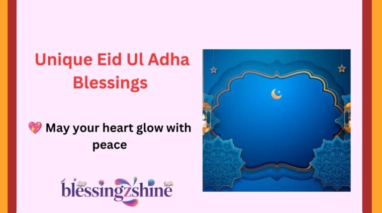 Unique Eid Ul Adha Blessings