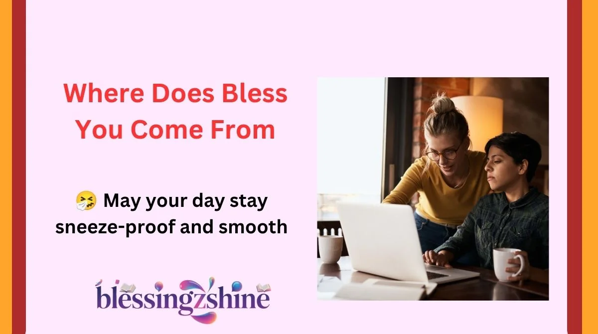 Where Does Bless You Come From