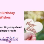 1st Birthday Wishes