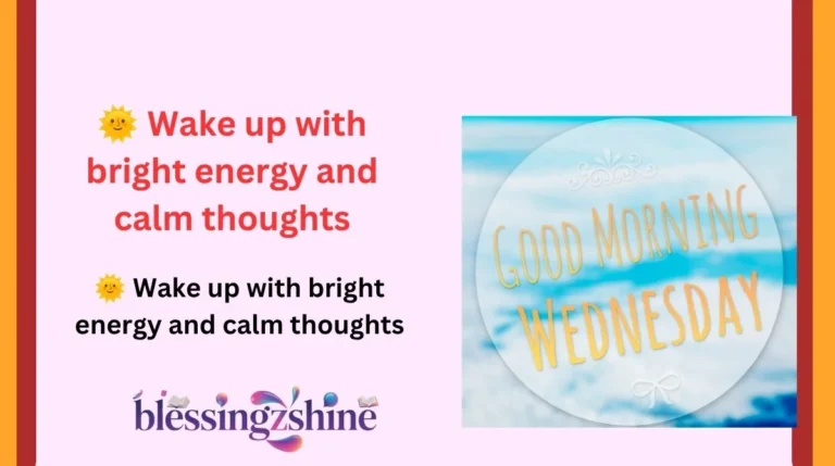 Beautiful Good Morning & Happy Wednesday Blessings