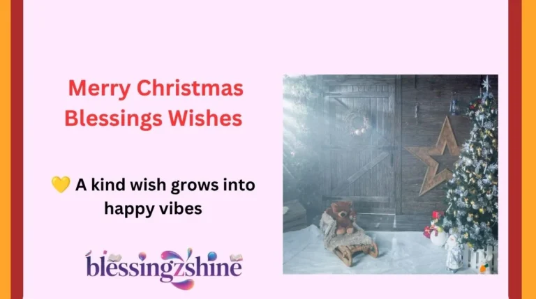 Merry Christmas Blessings Wishes