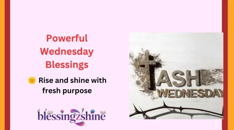 Powerful Wednesday Blessings